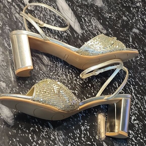 BRAND NEW NINE WEST WOMEN’S BLOCK HEEL SANDALS - Picture 8 of 16